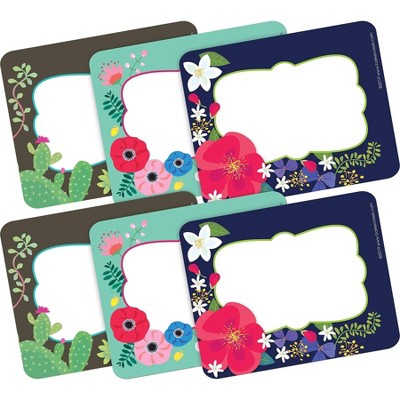 Barker Creek Petals & Prickles Nametag Set 90/Set BC3821