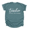 Simply Sage Market Teacher Livin' The Dream Garment Dyed Tee - 2 of 4