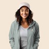 Dalix Cappuccino Embroidered Fleece Zip Hoodie Cold Fall Winter Women - 3 of 4