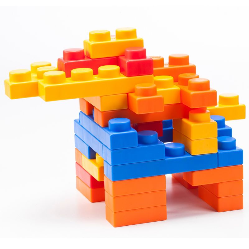 UNiPLAY Basic Soft Building Blocks — Cognitive Development, Interactive Sensory Toy for Ages 3 Months and Up, 4 of 9