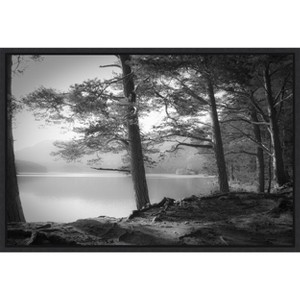 Amanti Art Scottish Lake by Dorit Fuhg Canvas Wall Art Print Framed 33 x 23-in. - 1 of 4