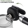 Can Opener Manual Tin Opener Stainless Steel Heavy Duty, Oversized Hand-held Easy Rotary Knob - 4 of 4