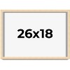 PosterPalooza | Classic Modern Yellow Picture Frame - UV Acrylic, Backing Board, Hanging Hardware Included - 2 of 4