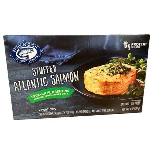 True North Atlantic Salmon Spinach Florentine - Frozen - 8oz - 1 of 4
