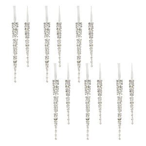 Jewel Icicle Drop Ornament (Set of 12) - 1 of 2