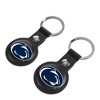 Keyscaper NCAA Big Ten Universities Insignia Black Airtag Holder 2-Pack - 2 of 4