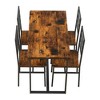 5-Piece Dining Set with a Table and Four Chairs - 2 of 4