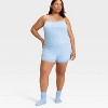 Women's Variegated Rib Tank and Shorts Pajama Set - Auden™ - 3 of 3