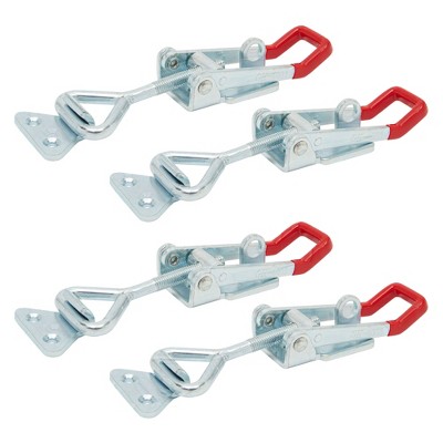 Built Industrial 4 Pack 4003 Adjustable Toggle Latch Clamp for Cabinet with 1320lb Holding Capacity, 8 x 1.7 In