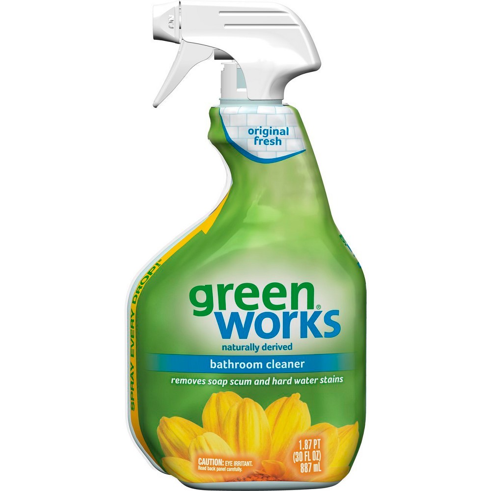 UPC 044600305936 product image for Green Works Original Fresh Bathroom Cleaner Spray - 30oz | upcitemdb.com