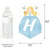 Big Dot of Happiness Princess Happy Birthday Party Banner, Pastel Colorful Princess Dress Characters Party Decorations - Happy Birthday Bunting Banner - 3 of 4