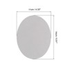 Unique Bargains Oval Elbow Knee Iron-on Repair Patches for Clothing 4 Pcs - 2 of 4