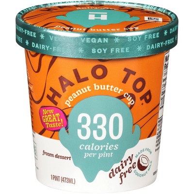 Halo Top Dairy-Free Peanut Butter Cup Frozen Dessert - 16oz