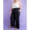 Women's Wide Leg With Smocked Waist Pants - ee:some - 2 of 4