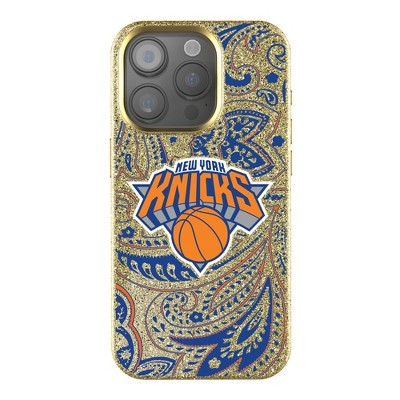 Keyscaper NBA Eastern Conference Teams Paisley Gold Bling Cell Phone Case for Apple iPhone