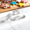 Unique Bargains Pastry Cutter Brachiosaurus Dinosaur-Shaped Dishwasher Safe Stainless Steel Silver Tone 1Pcs - 2 of 4