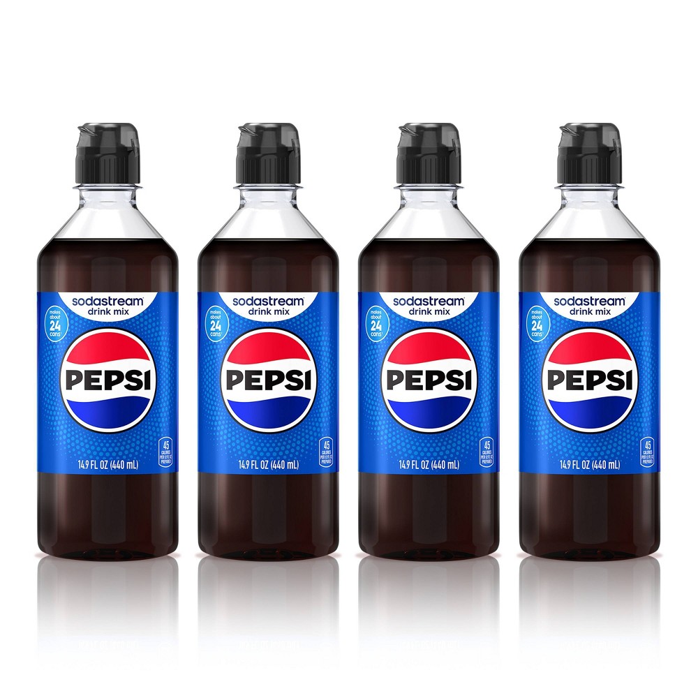 SodaStream 4pk 14.9 fl oz Pepsi Drink Mix