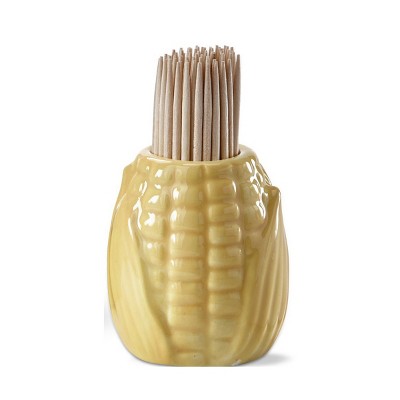 Tag Ltd. Stoneware Toothpick Holder - Thumbnail 2