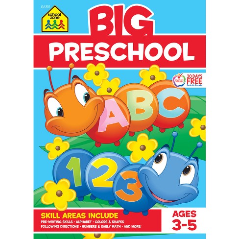 Big Preschool Workbook (School Zone Publishing) - Paperback - image 1 of 4