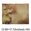 Unique Bargains Christmas Place Mats Linen Gold Tone 13"x17.7" 2 Pcs - 3 of 4