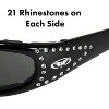 2 Pairs of Global Vision Eyewear Marilyn 3 Safety Motorcycle Glasses - 4 of 4