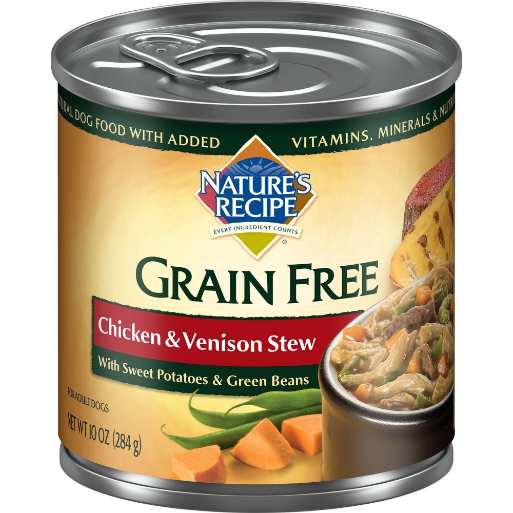 GTIN 730521513962 product image for Nature's Recipe Grain Free Stew Wet Dog Food Chicken & Venison Stew With Sweet P | upcitemdb.com