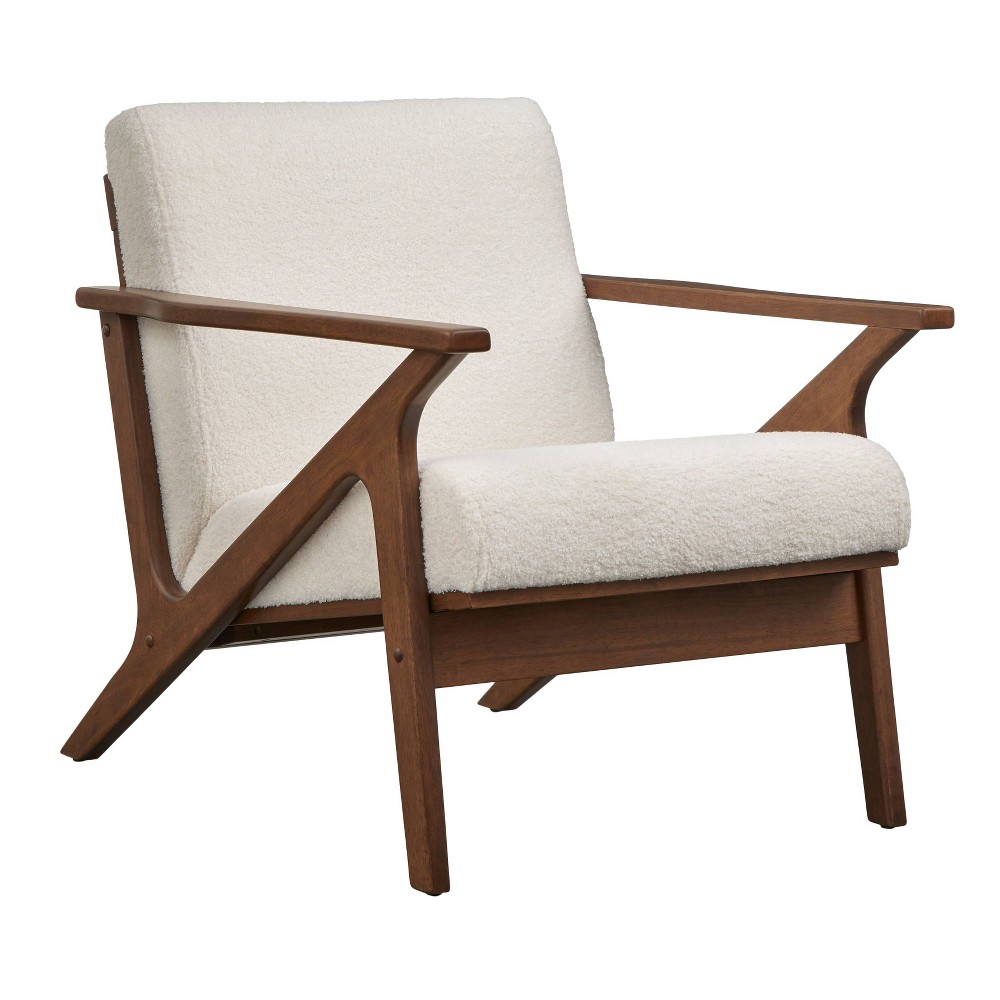 Photos - Sofa Bianca Solid Wood Chair White - Buylateral