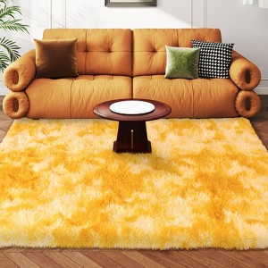 LOVEVOOK Rugs for Living Room, Fluffy Area Rugs for Bedroom, Soft Carpet Non-Slip Fuzzy Shag Rugs Indoor - 1 of 4