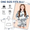 Catalonia Wearable Blanket Hoodie for Kids, Fleece Snuggy Sweatshirt Pullover, 4-12 Years Kids, Gift for Boys Girls, Gift Ideas - 4 of 4