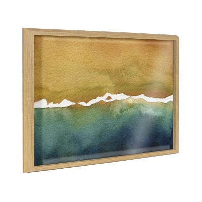Kate and Laurel Blake Above Framed Printed Glass by Janet Meinke-Lau, 18x24, Natural