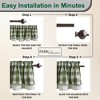 Park Designs Buffalo Check Lined Valance 72"x16" - 4 of 4