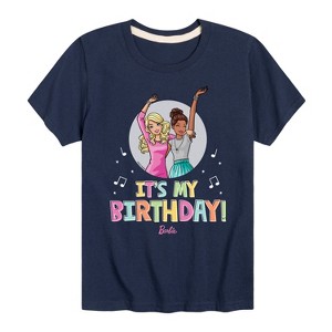 Boys' - Barbie - Its My Birthday Short Sleeve Graphic T-Shirt - 1 of 3