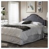 Rita Modern And Contemporary Fabric Upholstered Headboard - Baxton Studio - 4 of 4