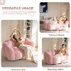 MAXYOYO Bean Bag Chair, Ultra Soft Faux Fur Loveseat Floral Petal Back Sofa for Adults - 4 of 4
