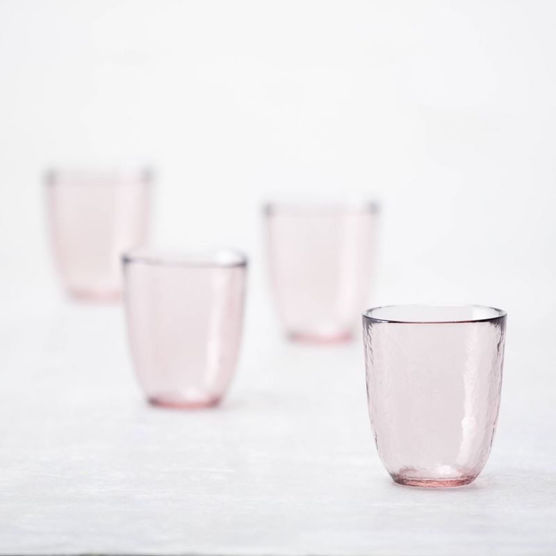 4pk Los Cabos 10oz Tumblers Pink - Fortessa Tableware Solutions, 2 of 4