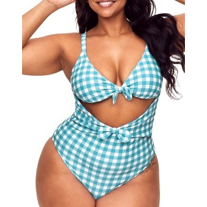 Adore Me Women's Morgan One Piece Swimwear - 1 of 4