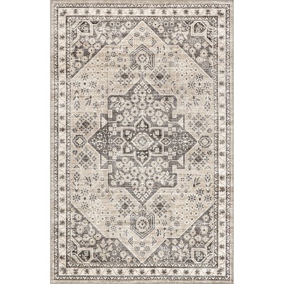 nuLOOM Eira SplashGuard Waterproof Machine Washable Area Rug