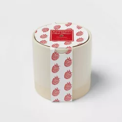 8oz Ceramic Candle Raspberry Apple Blossom - Threshold™