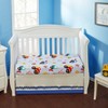 Everyday Kids Baby Boy Fitted Crib Sheet – Under Construction Theme – Soft Breathable Microfiber – Fits Standard Crib Mattress 28x52 – Nursery Bedding - 3 of 3