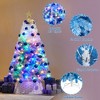 Yaheetech 6Ft/7.5Ft/9Ft Pre-lit Flocked Artificial Christmas Tree - 4 of 4