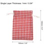 Unique Bargains Large Capacity Bank Deposit Change Bag with Drawstring 20 Pcs - 2 of 4