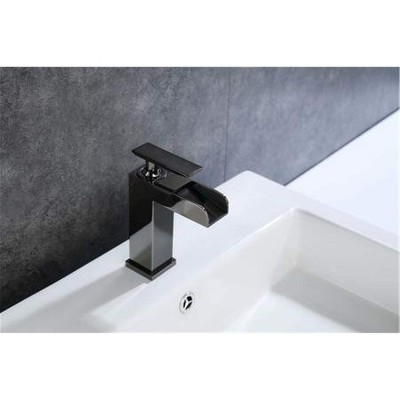 Legion Furniture UPC Faucet With Drain-Glossy Black
