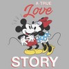 Men's Mickey & Friends True Love Story Pull Over Hoodie - image 2 of 4