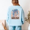 S.W.Smiley Life Is Better Cereal - Women's Graphic Sweatshirt - 3 of 4