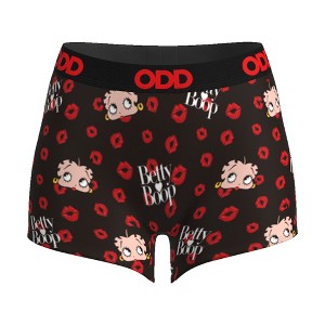 Odd Sox, Betty Boop Kisses, Boy Shorts, Medium - 1 of 3