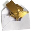 Harry Potter Golden Snitch Valentine's Day Card Set for Kids, 28 Card Pack & Envelopes - Shiny Gold Foil Snitch Cards with Fun Greetings - 3 of 3