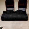 118.1" x 47.2" Plush Corduroy Modular Sectional Sofa with 2PC Free Combination and No Assembly - 3 of 4