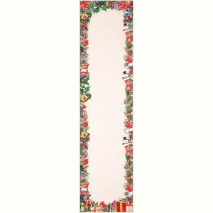 COZONY Washable Area Rug, Soft Low Pile Non-Slip Floor Carpet for Living Room, Bedroom, Kitchen & Dining Room, Holiday Christmas Decorative Throw Mat - 1 of 4