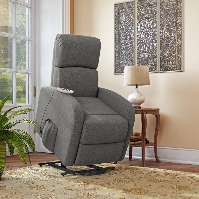 Loy Modern Power Recline and Lift Chair with Heat and Massage - ProLounger, 6 of 8