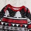 Family Matching Infant Chritsmas Pajamas: Letter Print PJS For Family  Baby Couples - 3 of 4